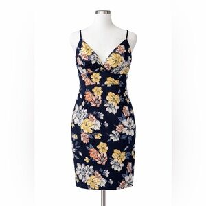 Haute Monde Floral Midi Dress